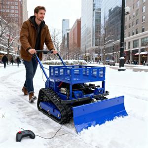 맞춤형 플레일 잔디깎이 - 쉬운 시동 550mm 절단 폭 유압 리프팅 및 제설 기능 포함