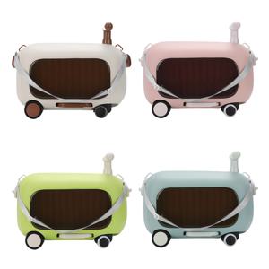 어린이용 캐리어, 어린이용 탈 수 있는 캐리어, 90도 접이식 페달, 대용량, 다기능 유아용 탈 수 있는 여행용 캐리어