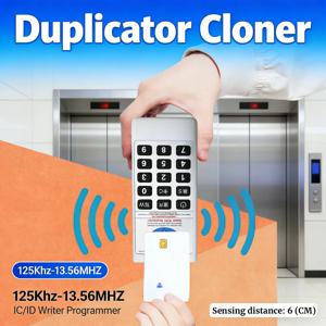 휴대용 주파수 복사기 125Khz-13.56MHZ 휴대용 RFID 스마트 카드 리더기 RFID 복제기 복사기 IC/ID 작성기 프로그래머