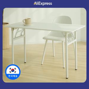 이지라이프 철제 폴딩 접이식 일자형 테이블 책상 데스크 800 1200 (리퍼)