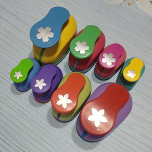 49mm 37mm 2.5cm 1.6cm 사쿠라 꽃잎 공예 구멍 펀치 스크랩북 학교 종이 펀처 EVA 절단 도구 어린이 DIY 커터