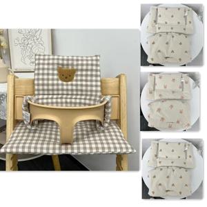 높은 의자 쿠션 빨 수있는 HighChair 지원 어린이 아기 수유 액세서리 Stokke 용 아기 식사 교체 패드