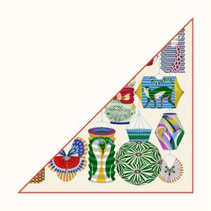 브랜드 삼각형 스카프 여자 능 직물 실크 스카프 럭셔리 두건 머리띠 Hijab Foulard Neckerchief 목도리 다채로운 빛 꽃 공