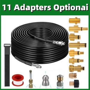 하수구 청소 호스, Karcher Interskol Hunter Hammer Nilfisk STIHL Bosch Lavor 고압 세차 기계 호스에 적합