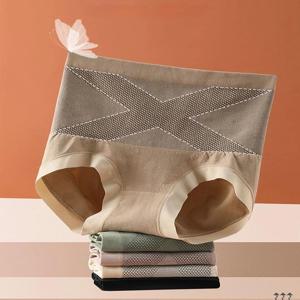 강한 형성 엉덩이 리프팅 여성의 삼각형 바지와 임신 한 여성을위한 4PCS 산후 높은 허리 복부 속옷