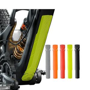 자전거 프레임 스크래치 방지 보호 스티커, MTB 도로 자전거 실리콘 보호 체인 보호대, 신제품