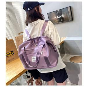 대용량 확장 더블 백 여행 가방 수하물 주최자 가방 핸드백 방수 접이식 여행 의류 보관 가방