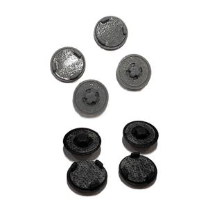 마이크로소프트 서피스 노트북용 교체 고무 발, 바닥 케이스 발 패드, 1867 1868, 1951, 1958, 실버 블랙, 3, 4, 5, 4 피스