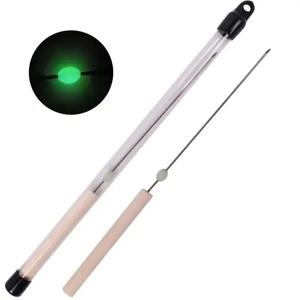 낚시 미끼 바늘 웜 미끼 가스 바늘 빠른 침투 지렁이 후크 바늘 핀 중공 가스 바늘 미끼 바늘 도구