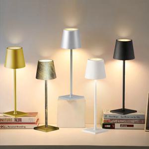 LED 터치 센서 테이블 램프 3 색 데스크탑 야간 조명 머리맡 크리 에이 티브 주변 라이트 바 야외 장식 룸 야외 장식