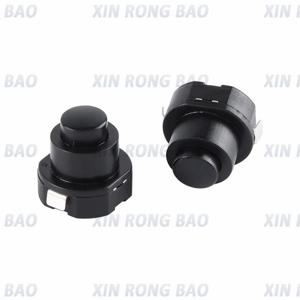 10PCS 1010X 소형 원형 손전등 스위치 전원 공급 장치 버튼 스위치 KAN-10A 자동 잠금 버튼 푸시 버튼 스위치 ON-OFF