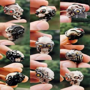 6''mezco,vtoys,nwtoys용 1/12 스케일 해골 머리 조각 모델