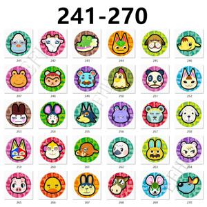 241-270 다양한 Amxxbo 카드 핫 게임 동물 Croxxing: New Horizons 귀여운 역할 NS 세트 수집 미니 NFC 코인 카드 Marshal Daisy