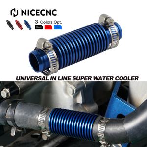 야마하 랩터 700 라이노 그리즐리 600 블래스터 200 밴시 350 YFZ450 TRX450 유니버설 ATV용 NICECNC 인라인 슈퍼 워터 쿨러