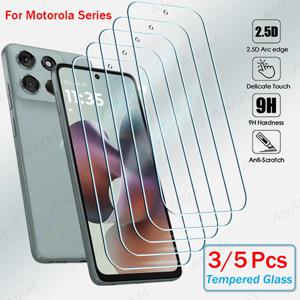 모토로라 모토 엣지 30 50 네오 G G86 G84 G56 G55 G54 G75 G35 G15 G24 G04 G14 E15용 강화유리 3/5개, 스크린 보호 강화유리
