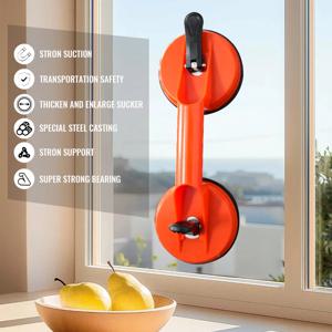 새로운 유리 리프팅 흡착판, 고강도 진공 ABS 핸들 홀더, 바닥 타일, 자동차 앞 유리 수리용 수공구