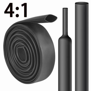 1M/2M/3M 4:1 열수축 튜빙 직경 4 6 8 12 16 20 24 32 40 52mm 백킹 고무 슬리브 이중벽 튜브