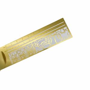 고양이 패턴 양면 북마크 일기 플래닝 북 노트 다기능 고양이 템플릿 눈금자 선물 문구 도구