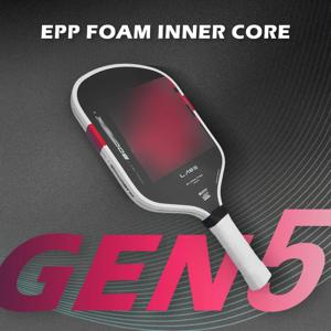 붐스틱 피클볼 패들 클론, 길쭉한 와이드바디 EVA 파워 서라운딩 폼, 순수 EPP 폼 코어, 카본 파이버 LABS 프로젝트