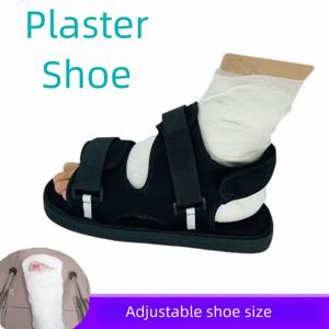 다용도 조절 가능한 석고 신발 통기성 편안한 수술 후 부츠 편리한 오픈 토 골절 보행 보조기구 수술 후