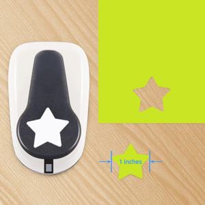 어린이 DIY 공예 스타 구멍 펀치 스크랩북 종이 펀처 종이 커터 9-25mm 펀치 스크랩북 펀치 엠보싱 커터 펀처