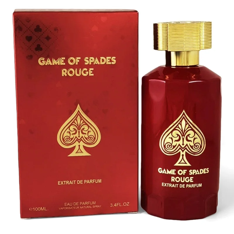 100ml 게임 오브 스페이드 와일드카드 향수 - 남녀 모두를 위한 오래 지속되는 플로럴 & 프루티 향 독특한 향기