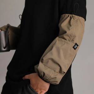 1쌍 겨울 방오 팔토시 주머니 포함 방수 방유 주머니형 가사 주방 청소 용품