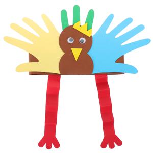 어린이 추수감사절 모자 부드럽고 신축성 있는 원단 독특한 스타일 아기 휴일 파티복 편안하고 세련된 축하 의상