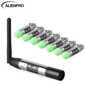 외계인 DMX 512 Dfi DJ 디스코 2.4Ghz 무선 송신기 수신기 400M 컨트롤러 파티 음악 클럽 DMX LED 무대 레이저 조명