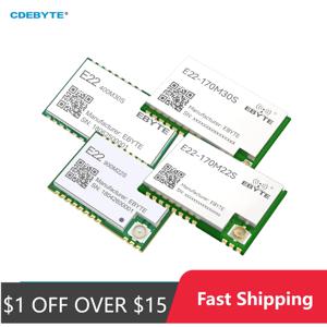 SX1268/SX1262 RF 트랜시버 모듈 32M 고정밀 TCXO LoRa 확산 스펙트럼 170/433/868/915MHz CDEBYTE E22-M SPI SMD