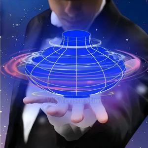 플라잉 볼 장난감 매직 볼 플라잉 스피너 플라이트 자이로 미니 UFO 핑거팁 드론 항공기 유도 자이로스코프 스트레스 해소 장난감