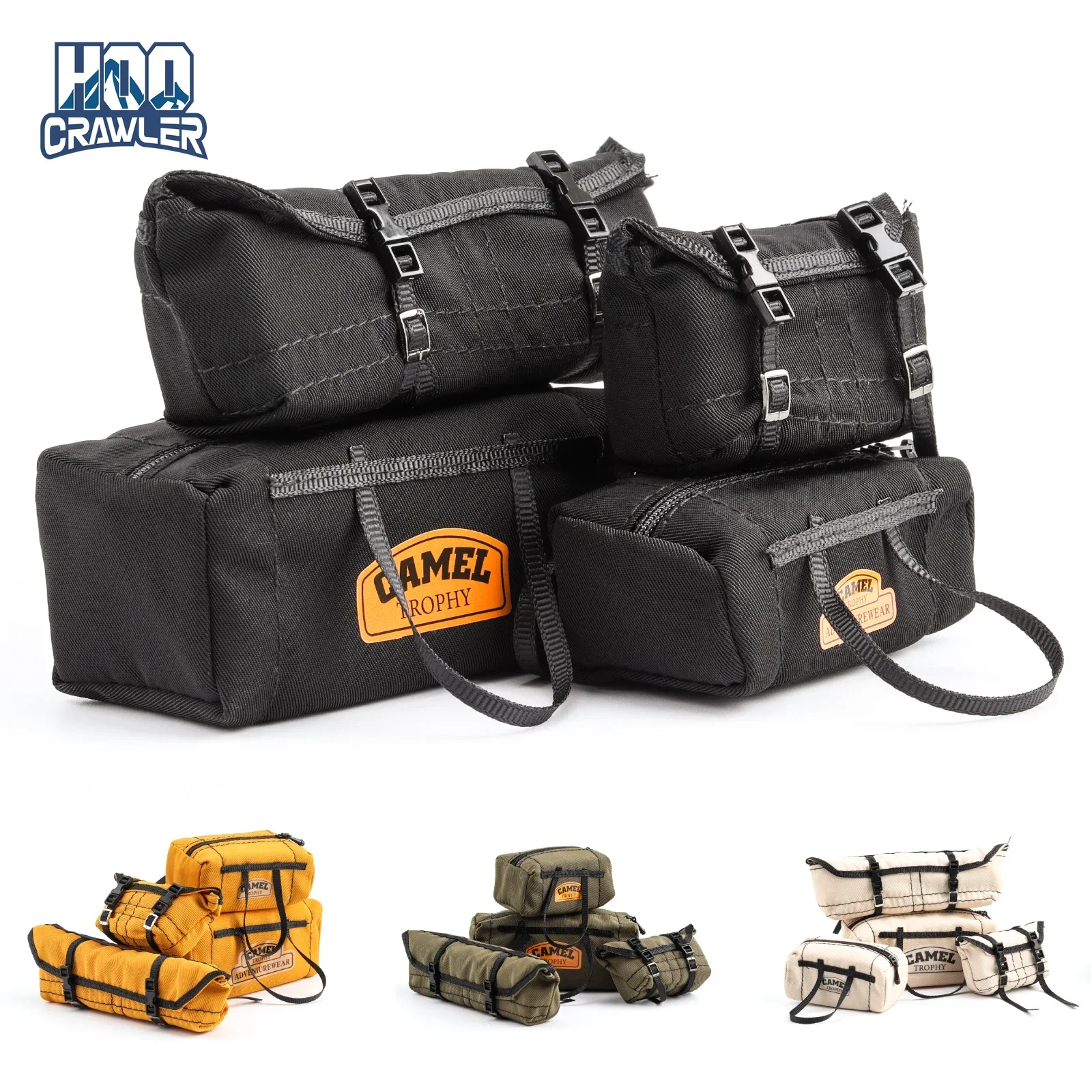 RC 크롤러 자동차 복제 가방 시뮬레이션 지붕 여행 가방 규모 장식 수하물 가방 1/10 1/16 1/18 SCX10 TRX4 TRX4M WPL