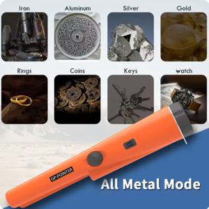 스마트 GP 포인터 감지기 IP66: 근접 감지 알람 + 360 °   스캐닝 |   자동 조정 + 촉각 블레이드 + 2-in-1 진동/오디오