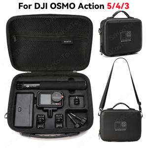 DJI 오스모 액션 5 프로 액션 4 3 보관 가방 스포츠 카메라 숄더 보호 가방 휴대용 여행 방수 핸드백 박스
