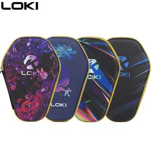 3Colors LOKI EVA 하드 라켓 스포츠 가방 탁구 라켓 커버 고품질 방수 보호 케이스 (탁구 패들용)