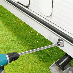 15cm 드릴 연장 육각 소켓 렌치 코너 스테디 카라반 레그 와인더 드릴 연장 잭 소켓 19mm 어댑터