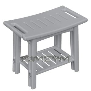 노인 및 임산부를 위한 샤워 스툴 접이식 미끄럼 방지 욕실 벤치 안전한 목욕 의자 욕조 스툴 의자