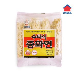 천일식품 수타식 중화면 1.15kg(230gx5개)