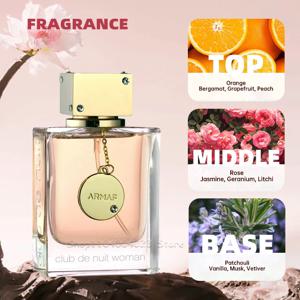 105ML 아르마프 클럽 드 누이트 인텐스 맨 오 드 뚜왈렛 향수 우디 스파이시 여성 유혹 롱래스팅 향수 모든 경우에 적합