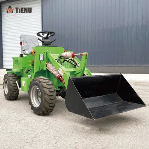 인기 판매 미니 로더 생산 도매 소형 크롤러 휠 로더 디젤 전기 미니로더