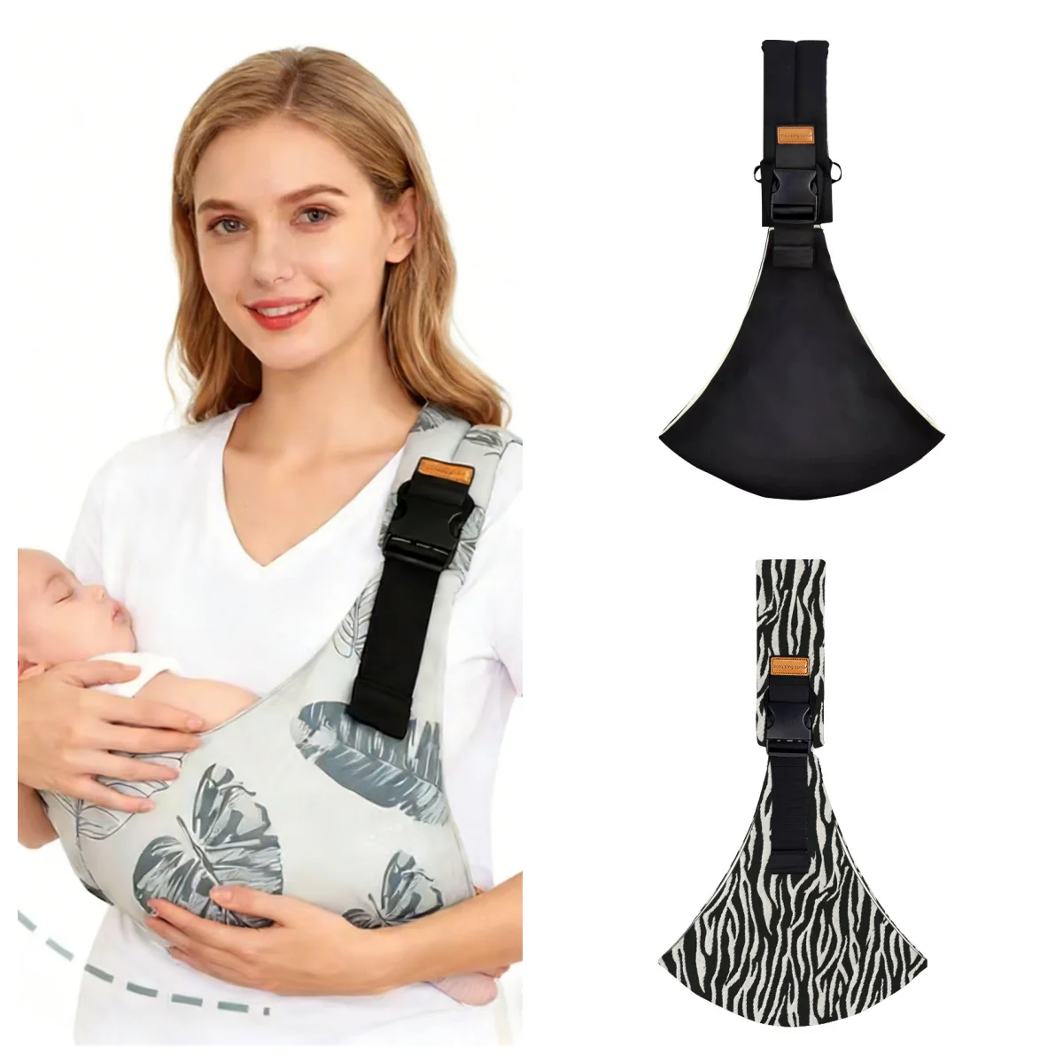 아기 슬링 캐리어, 아기 슬링, 유아 캐리어, 조절 가능하고 미끄럼 방지 힙 시트 캐리어, 10-30파운드(약 4.5-13.6kg)까지 운반 가능