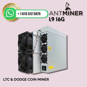 JY 최고 할인! 7개 구매 시 4개 무료 제공 새로운 BITMAIN Antminer L9 16GH/S 3360W LTC 및 DOGE 코인 채굴기(PSU 포함), 재고 있음.