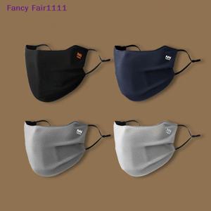 남성용 새로운 자외선 차단 페이스 마스크 재사용 가능한 통기성 UV 페이스 쉴드 솔리드 컬러 워셔블 페이스 마스크 여름 사이클링 페이스 마스크