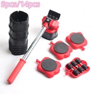 가구 리프팅 도구 휴대용 운송 기중 장치 이동 보조 헤비 듀티 핸드 툴 카펫 용 리프팅 도구가있는 가구 슬라이더