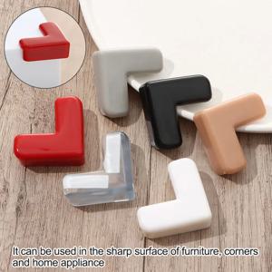 부드러운 PVC 셀프 접착 아기 안전 코너 보호대, 테이블 책상 코너 가드, 아기 보호용 어린이 안전 에지 가드, 4 개