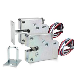 전기 잠금 장치 DC 5V/DC 12V/DC 24V 미니 소형 솔레노이드 전자기 전기 제어 캐비닛 서랍 잠금 장치