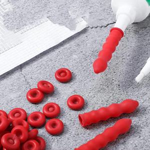 코킹 튜브 캡 실러, 유리 커버 라텍스 소재 헤드 커버, 밀봉 및 보존용