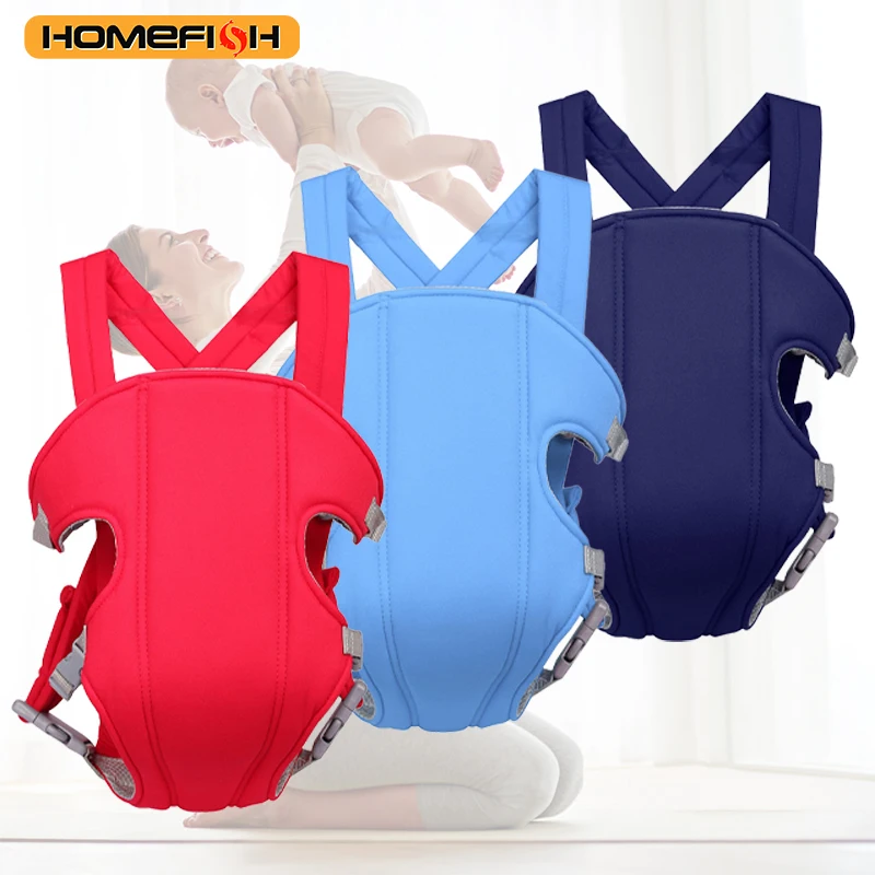 통기성 조절 가능한 베이비 캐리어 슬링 앞면 캥거루 파우치 랩 신생아 유아용 엉덩이 시트 핸즈프리