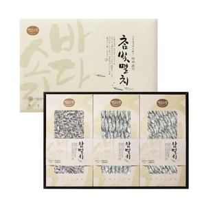 [바다소리] 참빛멸치1호 남해안 멸치 건어물 종합 명절 선물세트