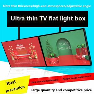 슬림 스냅 프레임 LED 라이트 박스 조명 포스터 디스플레이 레스토랑 카페 상점을 위한 LED 백라이트 메뉴 보드 벽걸이형 빌보드
